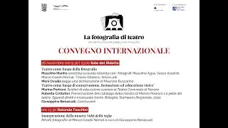 La fotografia di teatro - attualità e potenzialità degli archivi fotografici - terzo incontro