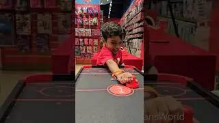 playing Air Hockey #shorts #youtubeshorts