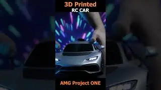 How i 3D Printed AMG Project ONE RC CAR #3dprinted #rccar #epic