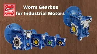 Worm Gearbox for motors used for industrial and robotics application.