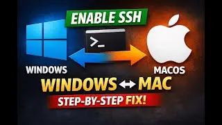 Enable SSH Between Windows and macOS | Step-by-Step FIX