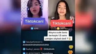 Sude ve Aleyna tartışması! Canlı yayın.