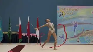 Angelina Ipatova ribbon Olympic Stars 2024 (RUS)