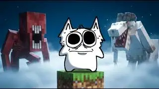 I Tried Surviving Minecraft's Scariest Mods on ONE BLOCK