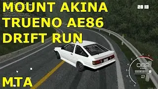 Mount AKINA DRIFT - Toyota TRUENO AE86 - GTA SA MTA