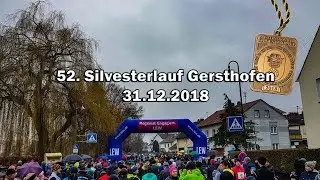 52. Silvesterlauf Gersthofen (31.12.2018 Impressionen aus Läufersicht)