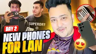 INTRO VIDEO SHOOT DAY AND GOT NEW PHONES! ESL LAN VLOG - 2🔥