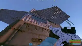 How a SOLO Snowballing With a Minigun in RUST | РАСТ