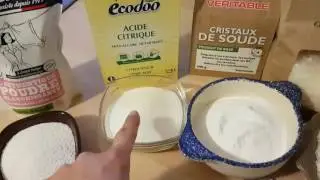 Poudre lave vaisselle maison!