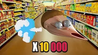 Stretchy Morty drops his Skittles X10000