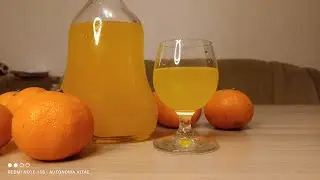 Мандариновая водка. Идеальна к новогоднему столу
