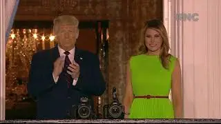 Watch President And First Lady's Amazing Entry |  8-27-20