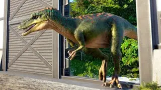 ALL CARNIVORE DINOSAURS FIGHTING IN THE ISLAND - DINOSAUR BATTLE GROUND - Jurassic World Evolution 2