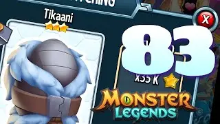 Tikaani Race Results | 83 Laps (Feral Era MegaFreeze Monster) (Monster Legends)