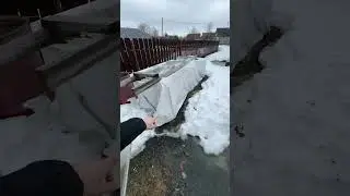 ВЕСНА!🌿 ПОЛУЧИТЕ, РАСПИШИТЕСЬ!🤭А вы говорите в деревне скучно…За сутки ррраз и поплыли.