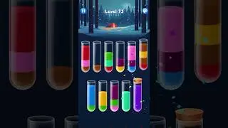Water Sort & Help The Girl Level 73 #CorianderGaming