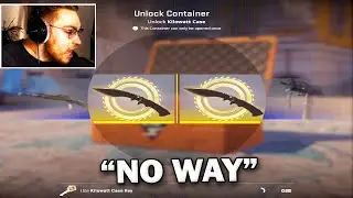 He unboxed Dreams and Nightmare Case and got an Emerald knife..