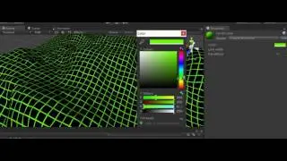 Unity shader : Fake wireframe effect