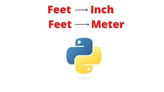 Python program to convert feet into inches and meter as well.....