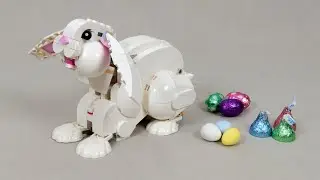 Pooping LEGO Bunny Rabbit - Demonstration