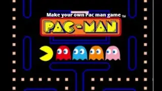 How to make your own pac-man game on scratch part 1 tutorial