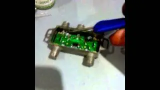 Repair of the DiSEqC 1-4 splitter