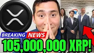 XRP HOLDERS - RIPPLE's BANK PLAN WORKS! 105M XRP ALERT
