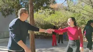 吉特巴《红尘情歌》接龙表演，没有舞伴同样也可以美美的跳
