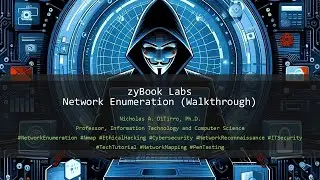 zyBooks Labs - Network Enumeration (Walkthrough)