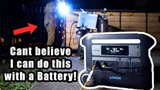 Weld 0ff Grid with this Power Station!! | Anker SOLIX F2000 (Powerhouse 767)