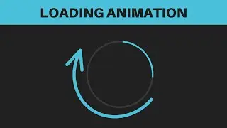 How To Create A Simple Loading Animation | HTML & CSS