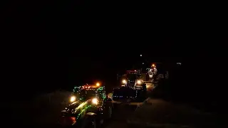 Новогодний парад сельскохозяйственной техники СПК 