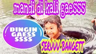 ANAK KECIL MANDI DI KALI|WISATA JOPURO BANYUWANGI