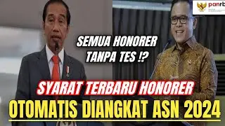 KEBIJAKAN HONORER TERBARU..! OTOMATIS DIANGKAT ASN ? info pppk 2023 pppk guru non asn