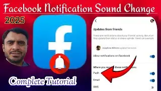 How to Change Facebook Notification sound//Facebook Notification sound Settings//Tech Hasnani