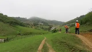 Empalme y tendido cable Fibra Optica en zona rural - Lambayeque