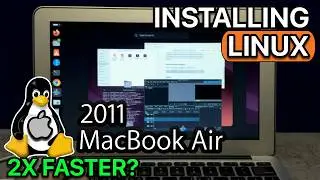 Linux on Old Macbooks is INSANE!