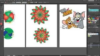 Illustrator Dersleri 38 - Canlı Boyama Aracı Live Paint Bucket Tool