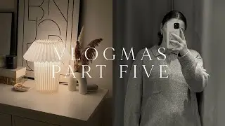 VLOGMAS PART FIVE | A Slow Day At Home & Grocery Shopping