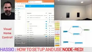 How to setup and use Node Red in HassIO (Home Assistant)