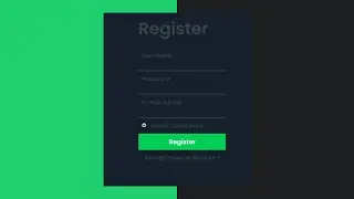 Creative Registration form in html & Css