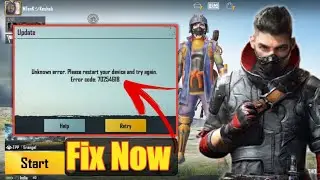 Unknown error please restart your device and try again error code | Pubg Mobile Login Problem Solve
