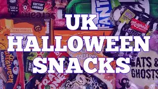 TRYING UK HALLOWEEN SNACKS