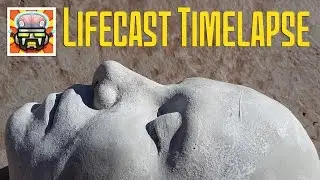 Lifecasting for Monster Makeup. Timelapse from Livestream.