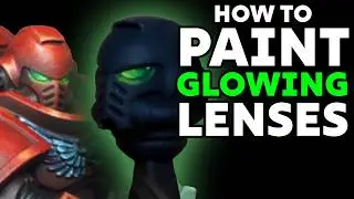 How to Paint Space Marine Eye Lenses (and avoid mistakes)
