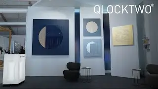 QLOCKTWO at Downtown Design Dubai 2023 #QLOCKTWO #downtowndesigndubai2023