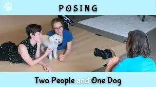 Posing People and Dog | Full Session in Studio