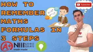 How to Remember Maths Formulas in 3 Steps