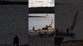 паруса и ветер: первая тренировка на оптимисте