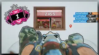 How A CHAMPION Rushes Site w/ The NEW Amaru! : Ranked Highlights - Rainbow Six Siege Gameplay